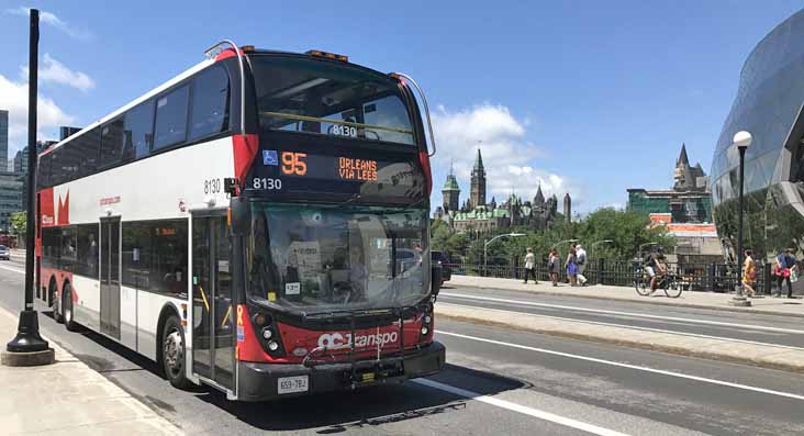 OC Transpo Alexander Dennis Enviro500MMC 8130